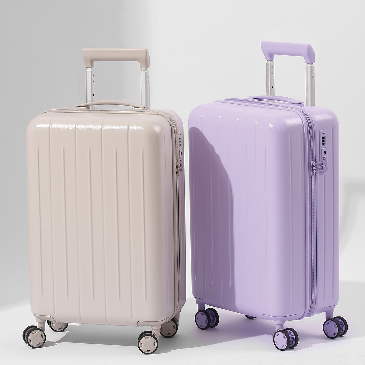 Spinner Wheel Rolling Suitcase 20 Inch - Valigia rigida da 20 pollici, con