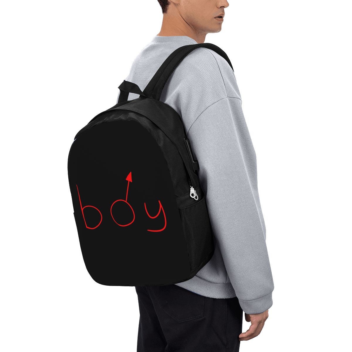 Travel Bags - Boymoder Zaino con cappello e camicia,