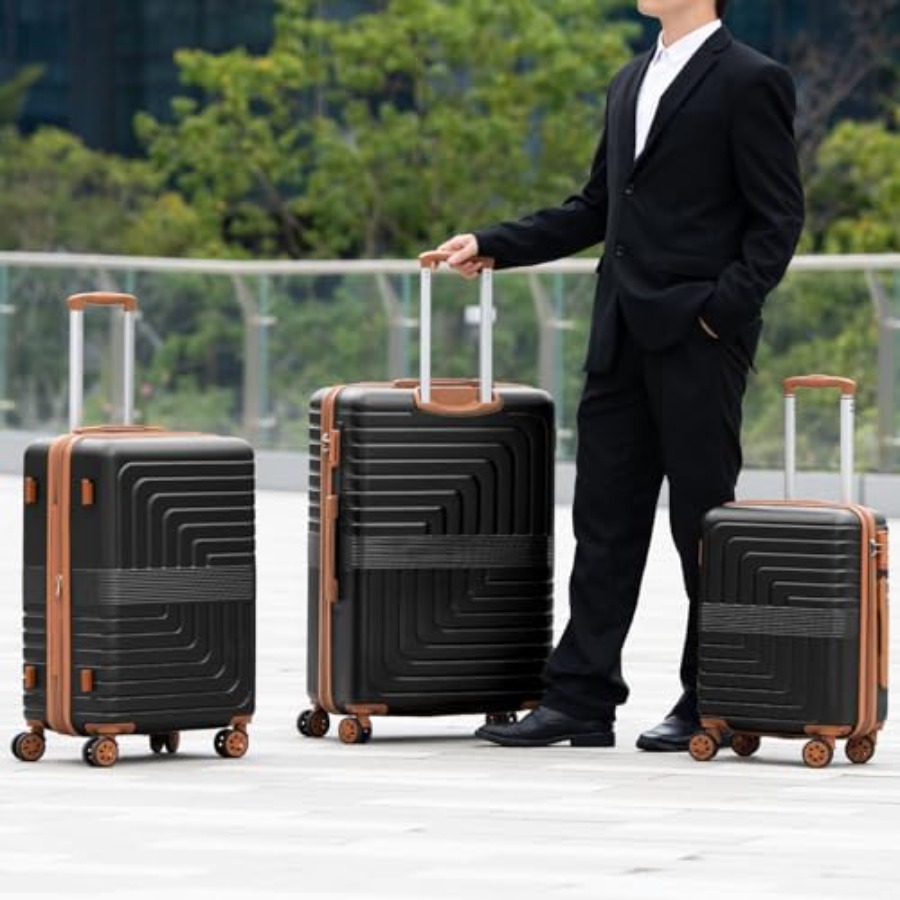 Set di 3 Valigie Espandibili 2 - Expandable Hard Shell Luggage Set recensione e prezzo