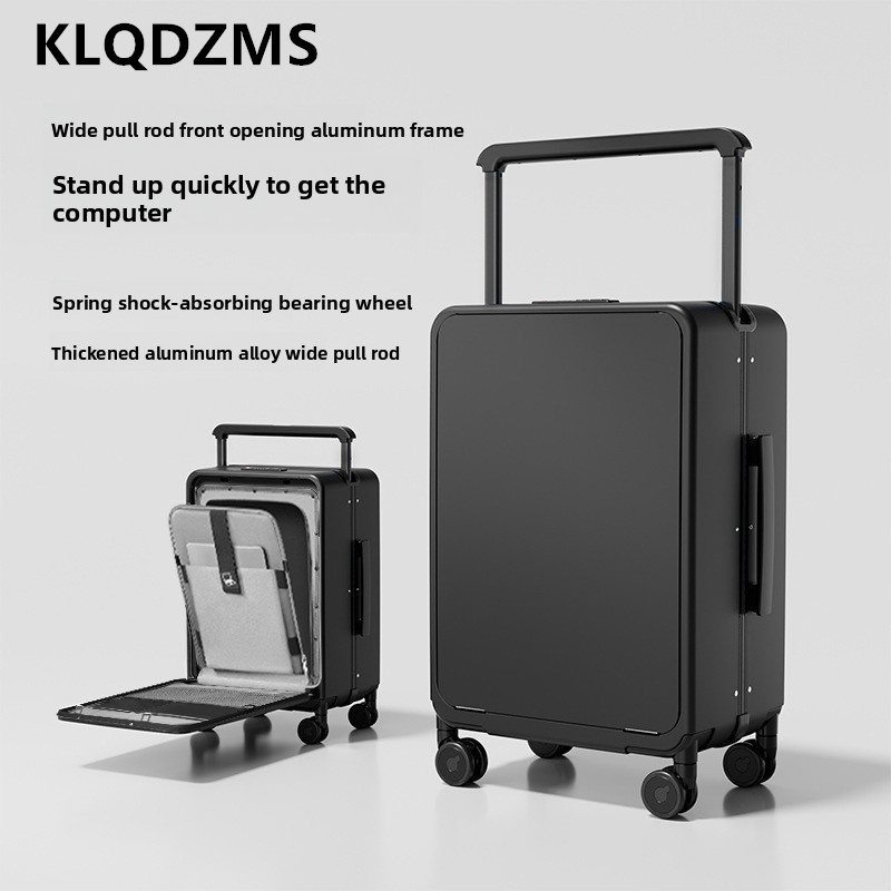 KLQDZMS Valigia da uomo Trolle - Spinner Wheel Rolling Suitcase 20 Inch recensione e prezzo