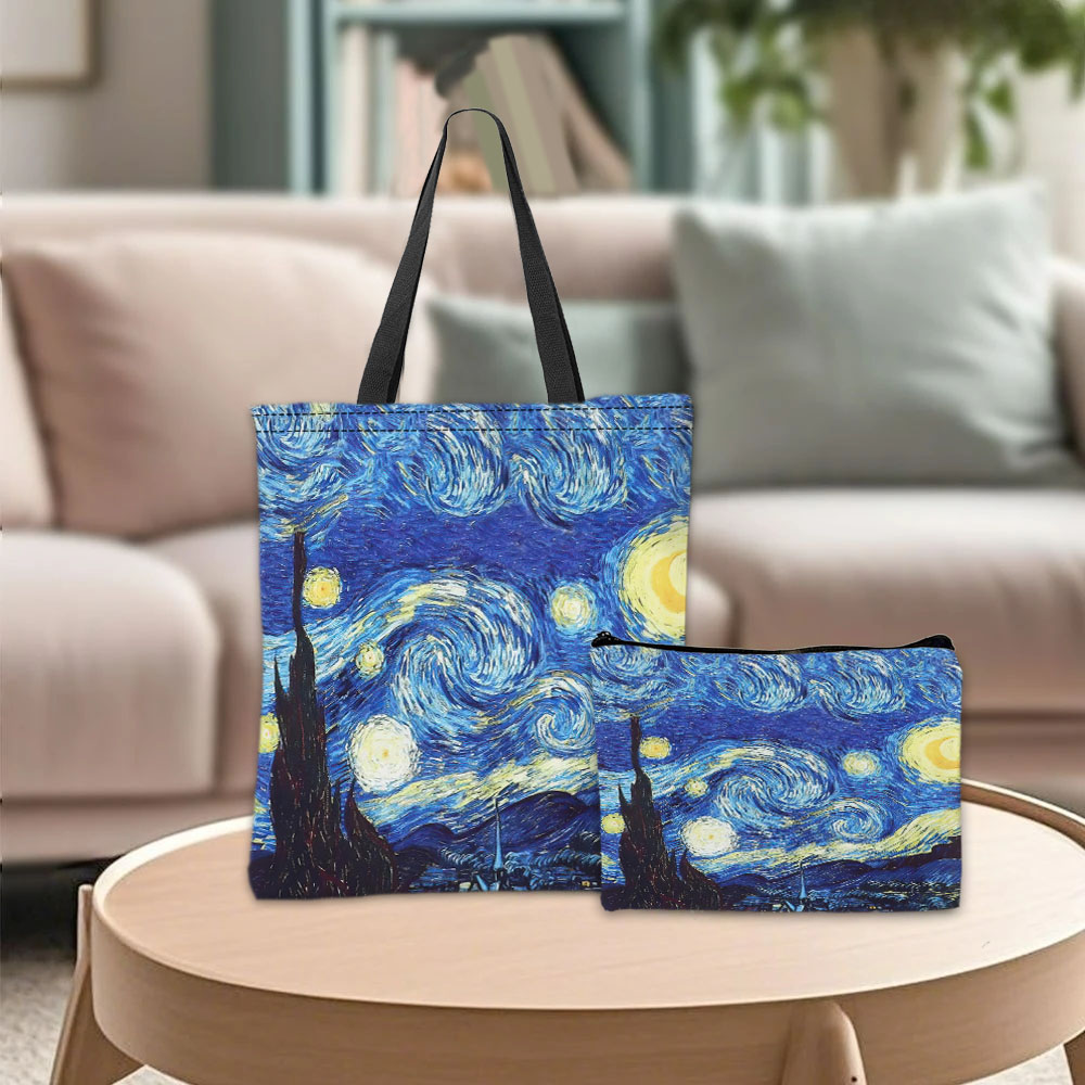 Borsa tote serie Van Gogh Cust - Cosmetic Bags recensione e prezzo