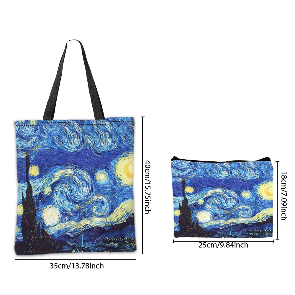 Borsa tote serie Van Gogh Cust - Cosmetic Bags recensione e prezzo
