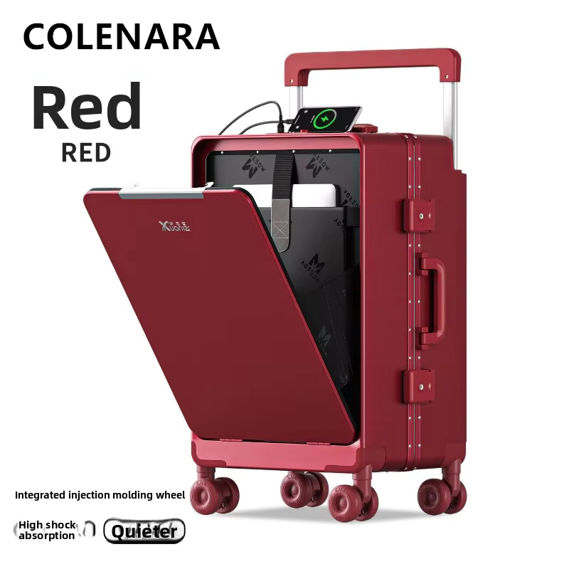 Valigia COLENARA in ABS+PC con - Front Opening Laptop Luggage 24 Inch recensione e prezzo