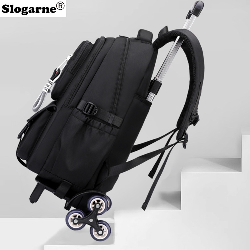 Zaino Trolley per Studenti 202 - Foldable Rolling Luggage Bag recensione e prezzo
