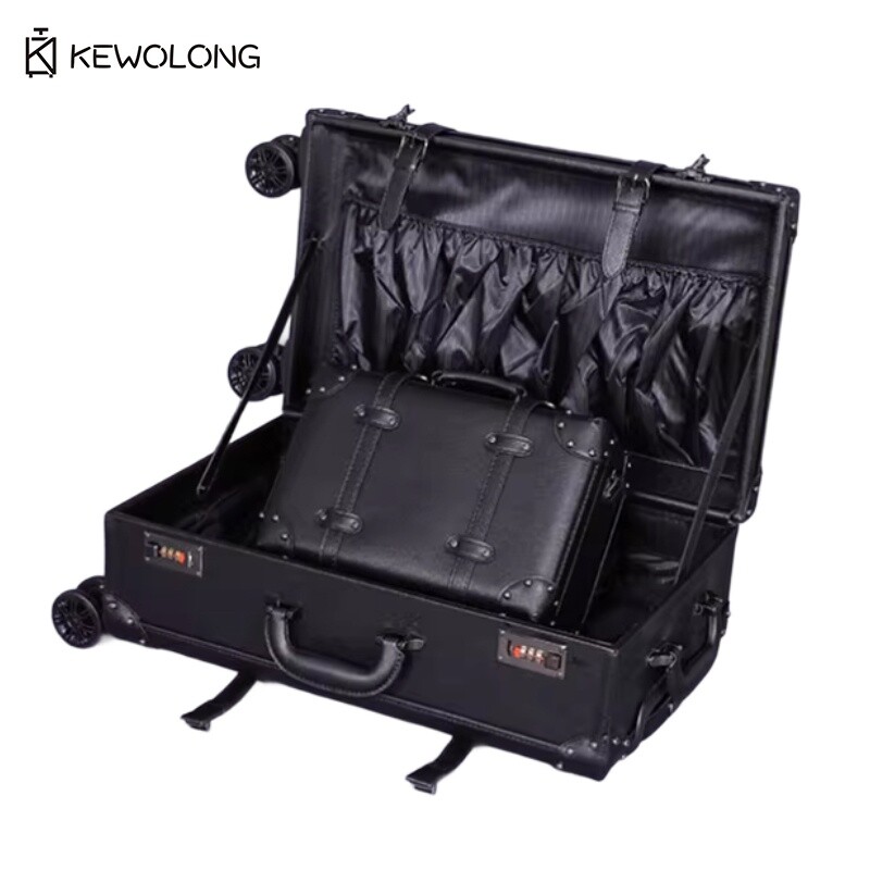 Set valigie vintage 20 24 - Ba - Retro Vintage Trunk Suitcase recensione e prezzo